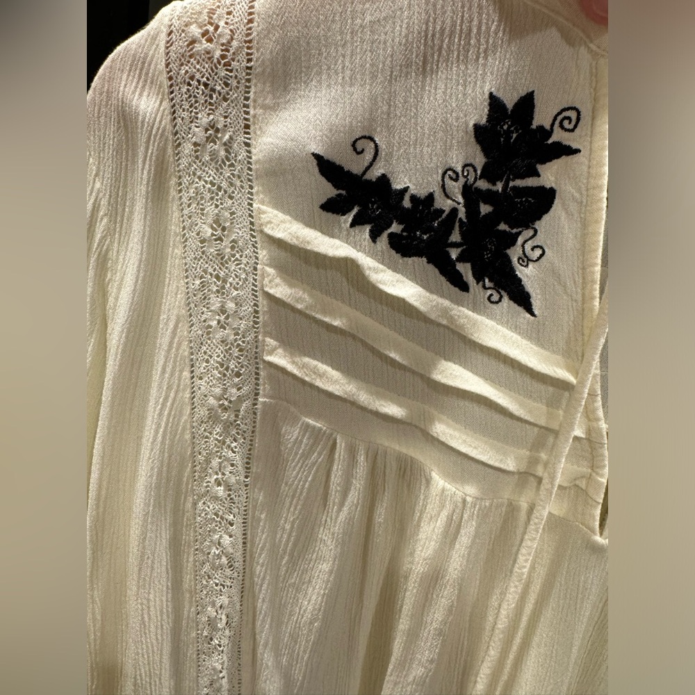 Free People Tusalossa Embroidered Top - Picture 7 of 13
